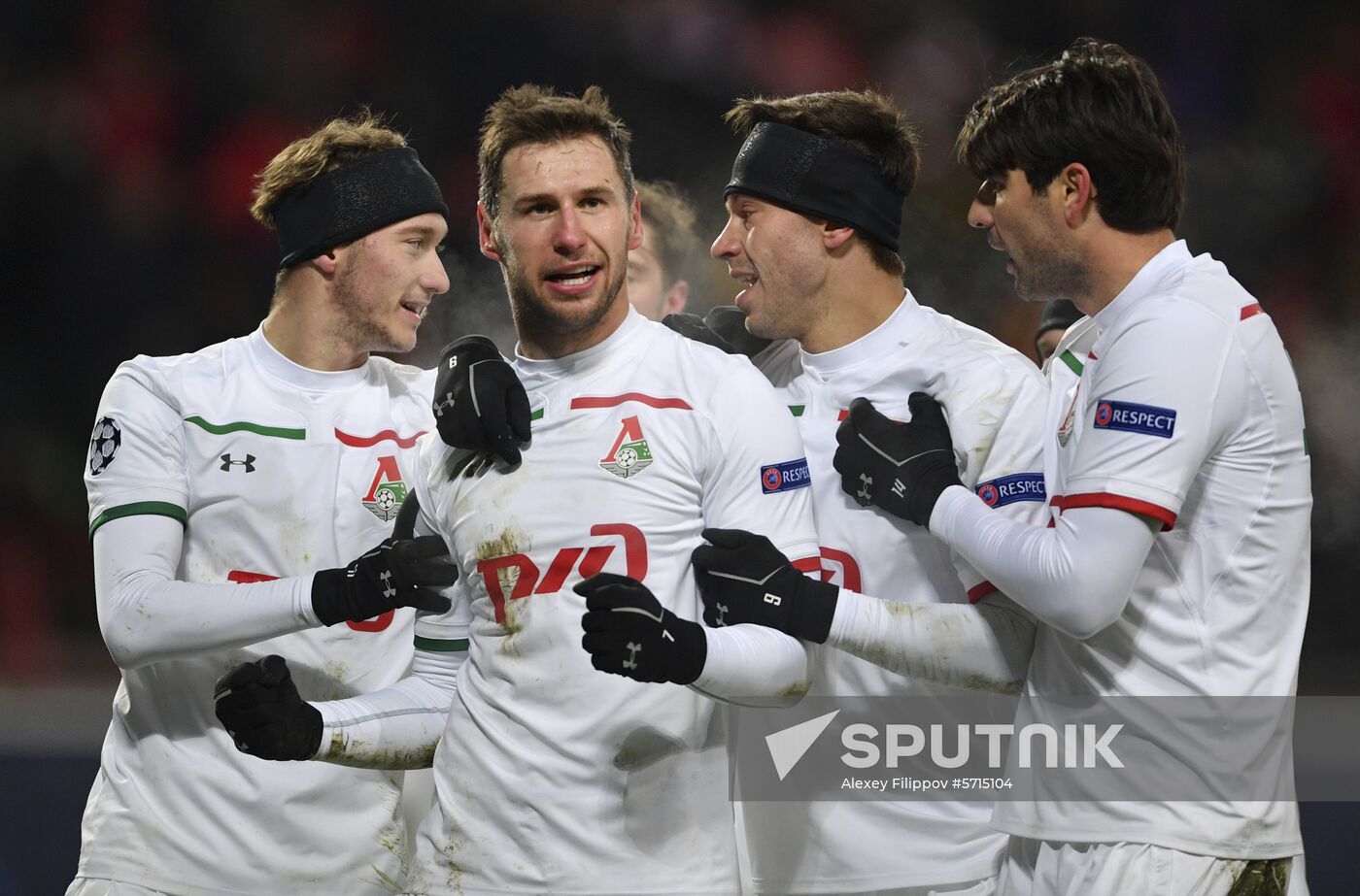 Russia Soccer Champions League Lokomotiv - Galatasaray