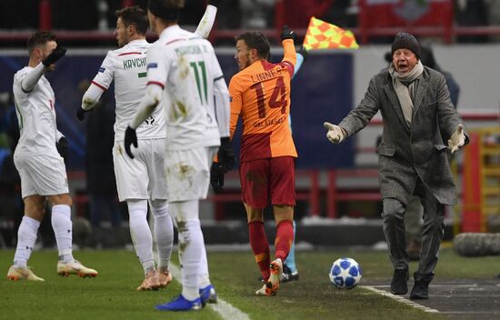 Russia Soccer Champions League Lokomotiv - Galatasaray