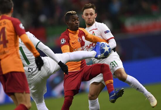 Russia Soccer Champions League Lokomotiv - Galatasaray