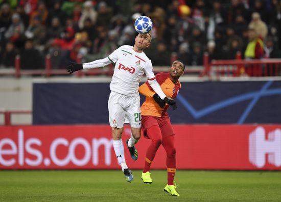 Russia Soccer Champions League Lokomotiv - Galatasaray