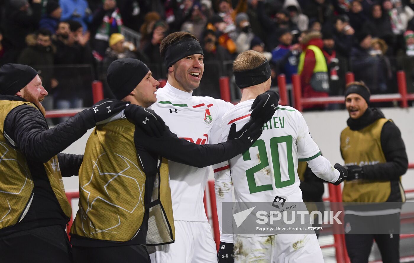 Russia Soccer Champions League Lokomotiv - Galatasaray