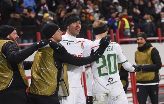 Russia Soccer Champions League Lokomotiv - Galatasaray