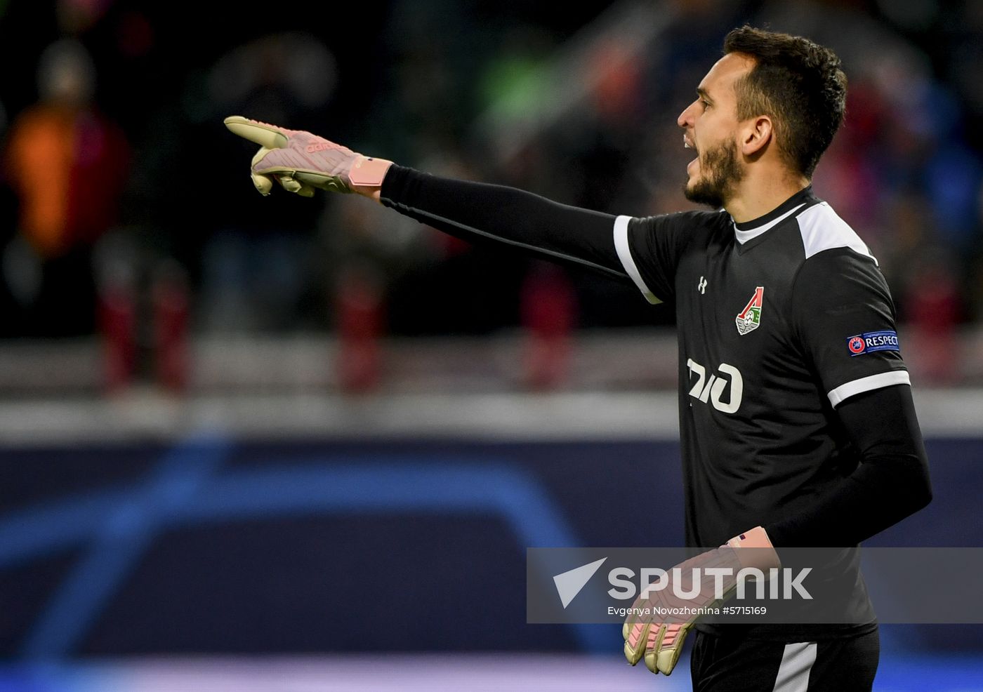 Russia Soccer Champions League Lokomotiv - Galatasaray