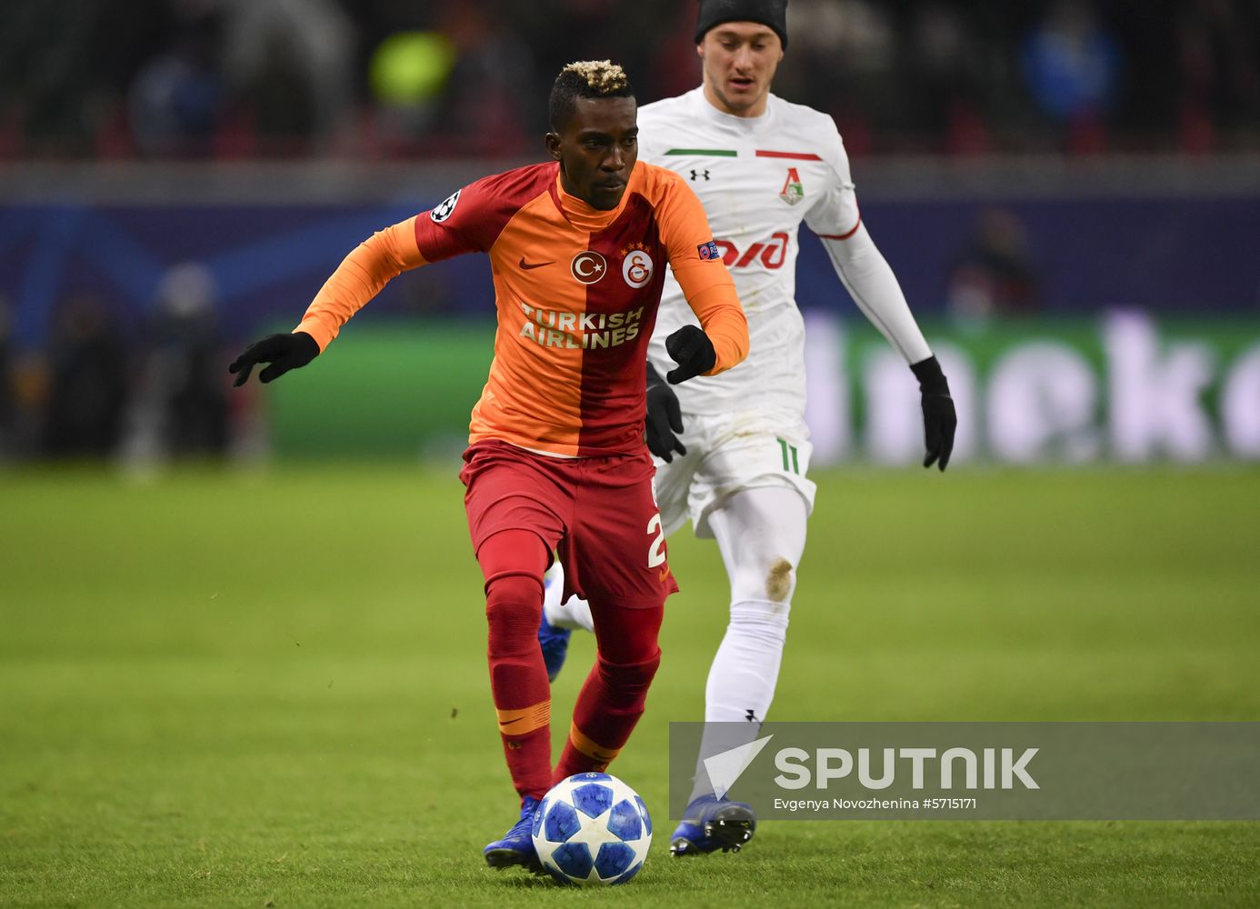 Russia Soccer Champions League Lokomotiv - Galatasaray