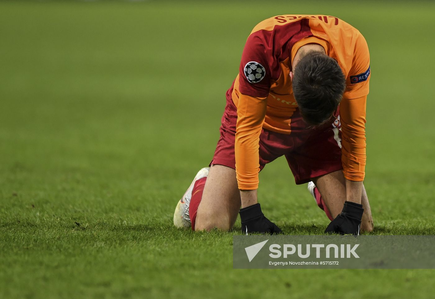 Russia Soccer Champions League Lokomotiv - Galatasaray