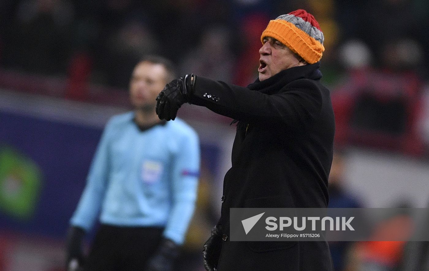 Russia Soccer Champions League Lokomotiv - Galatasaray