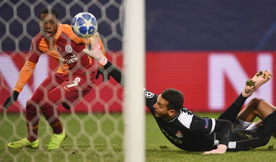 Russia Soccer Champions League Lokomotiv - Galatasaray