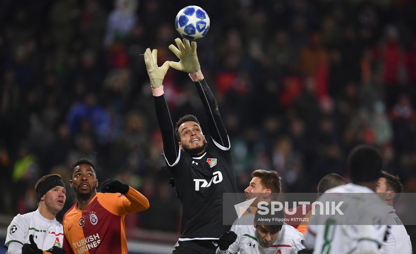 Russia Soccer Champions League Lokomotiv - Galatasaray
