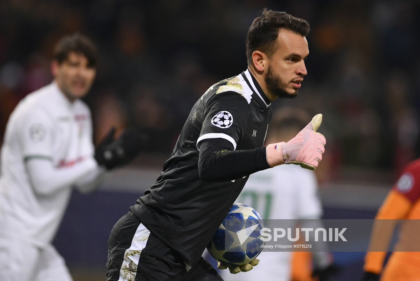 Russia Soccer Champions League Lokomotiv - Galatasaray
