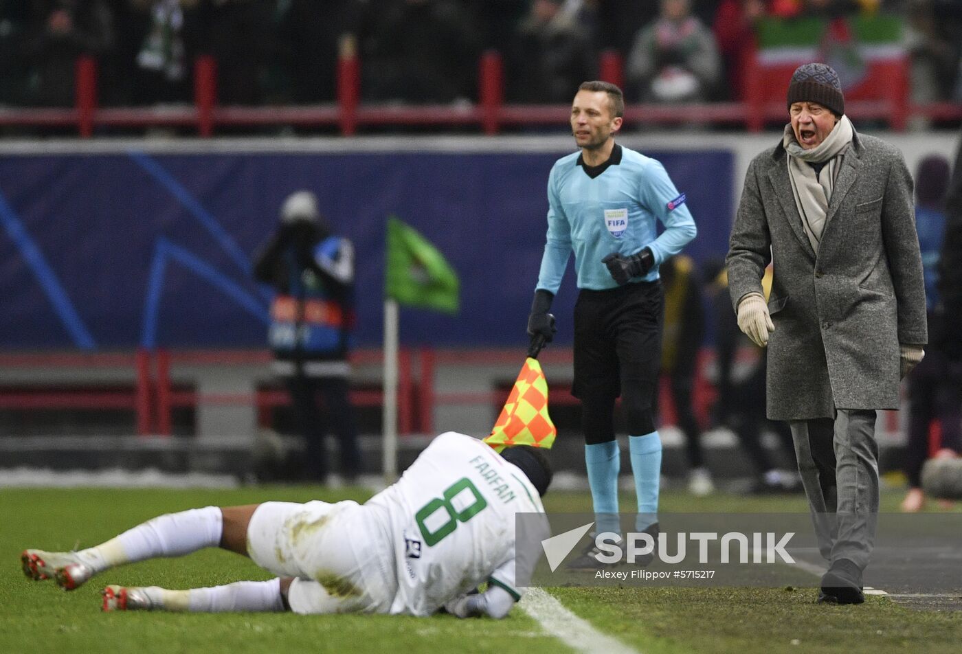 Russia Soccer Champions League Lokomotiv - Galatasaray