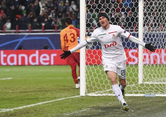 Russia Soccer Champions League Lokomotiv - Galatasaray