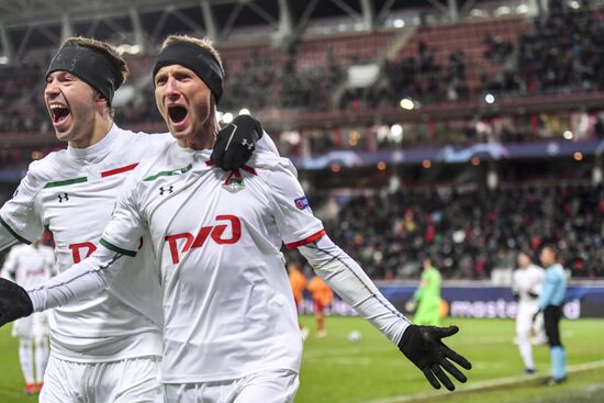 Russia Soccer Champions League Lokomotiv - Galatasaray