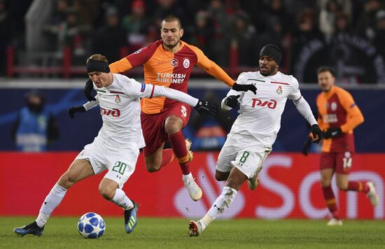 Russia Soccer Champions League Lokomotiv - Galatasaray