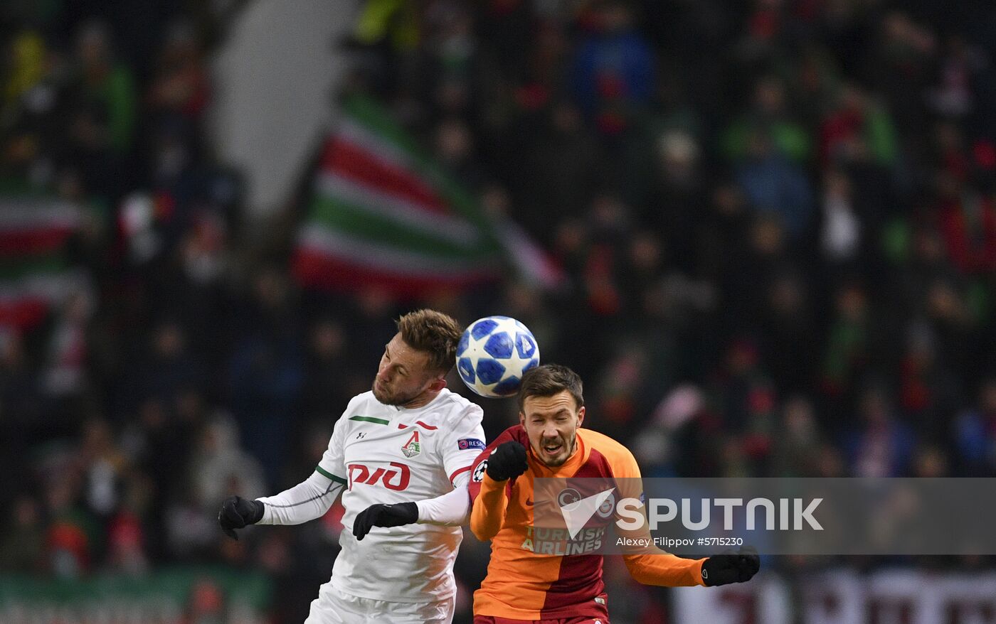 Russia Soccer Champions League Lokomotiv - Galatasaray