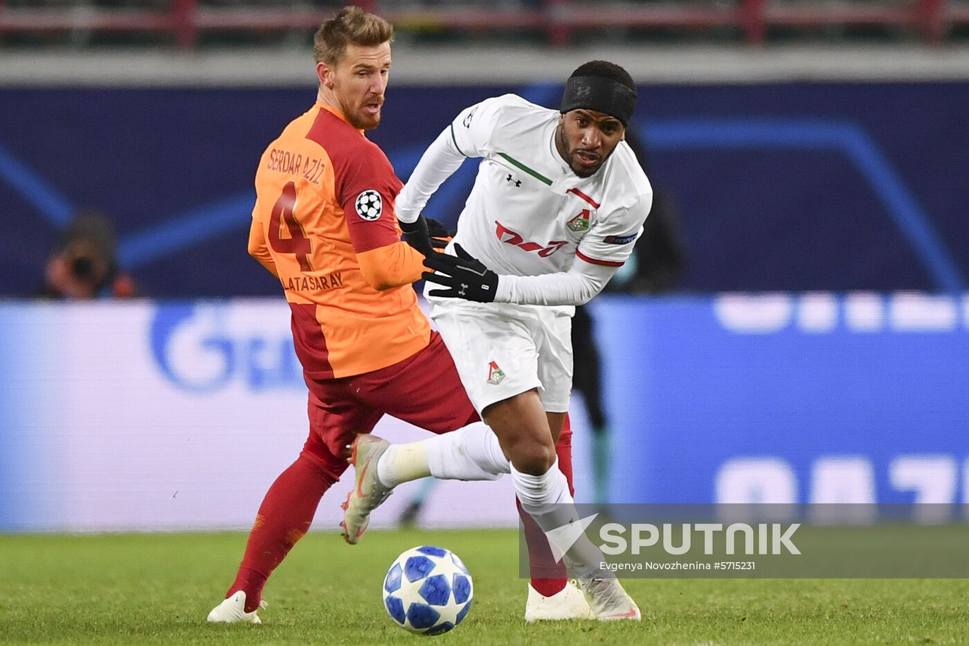 Russia Soccer Champions League Lokomotiv - Galatasaray