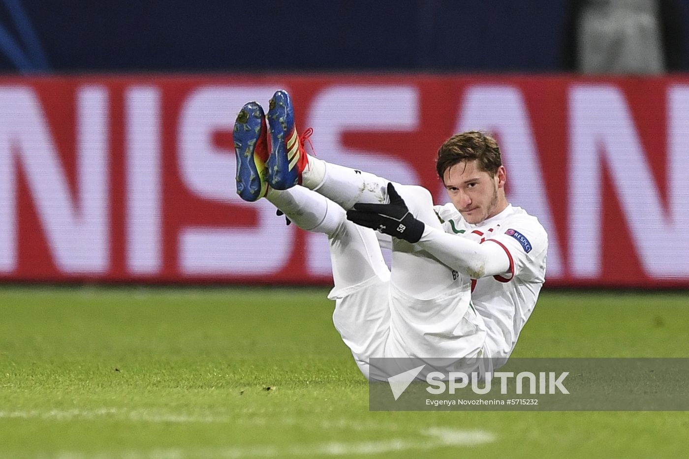 Russia Soccer Champions League Lokomotiv - Galatasaray