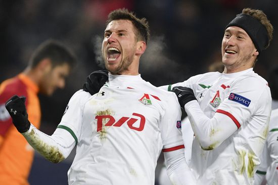 Russia Soccer Champions League Lokomotiv - Galatasaray