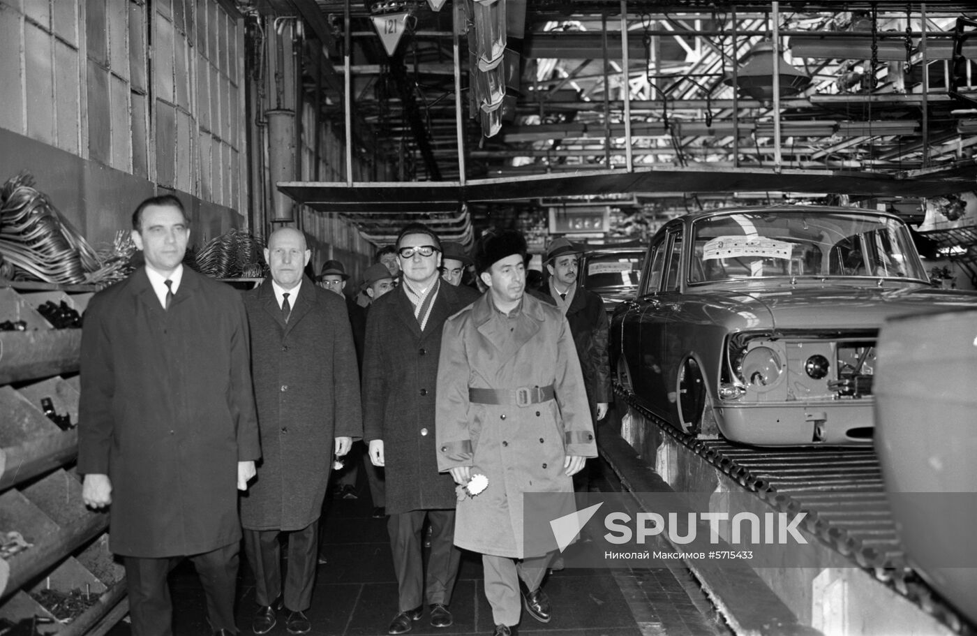 Cuban delegation visits USSR