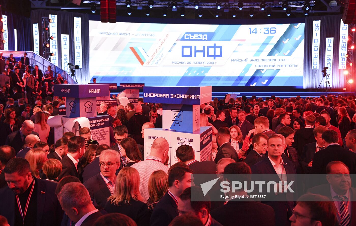 Russia All-Russia People's Front Forum