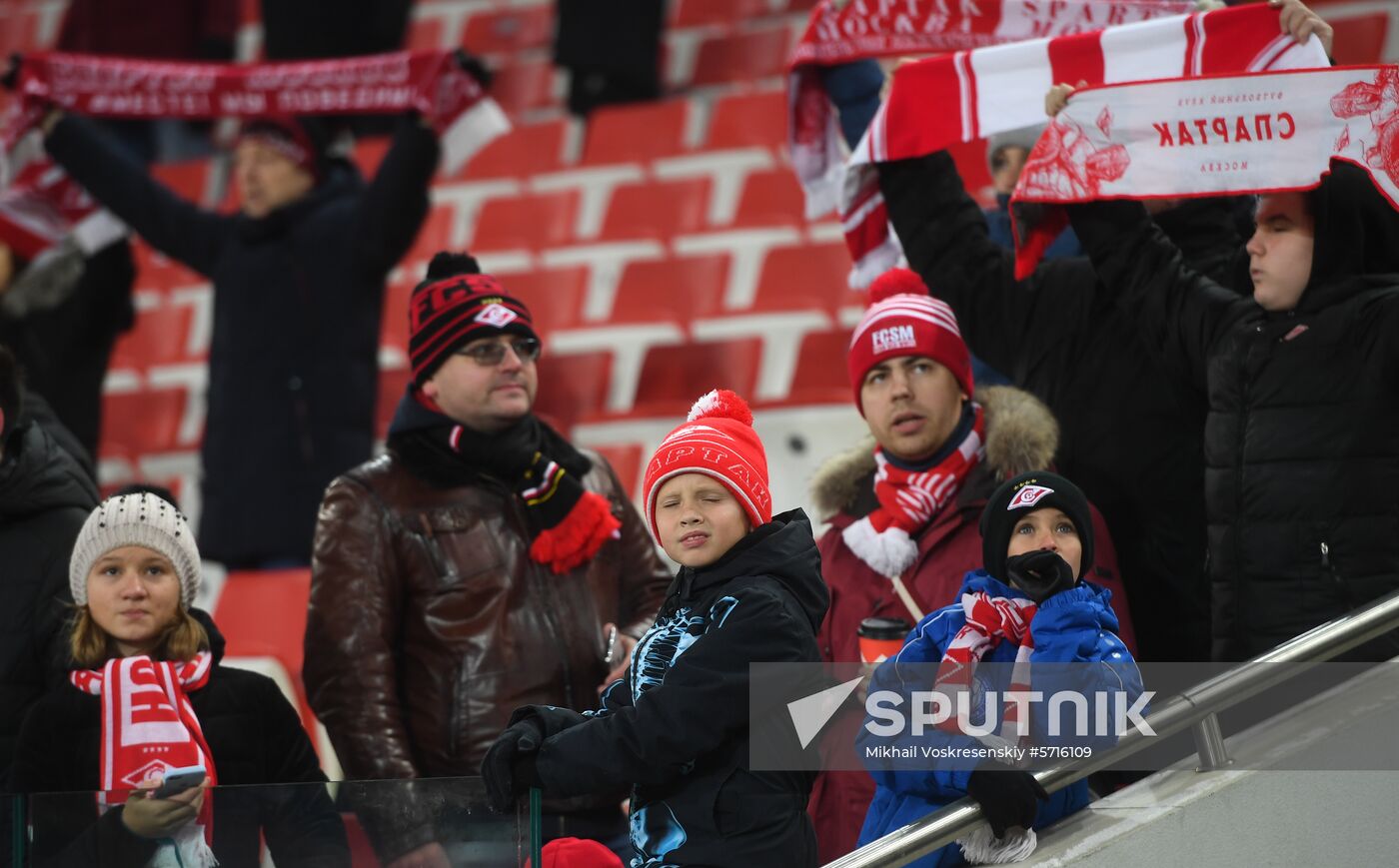 Russia Soccer Europe League Spartak - Rapid 