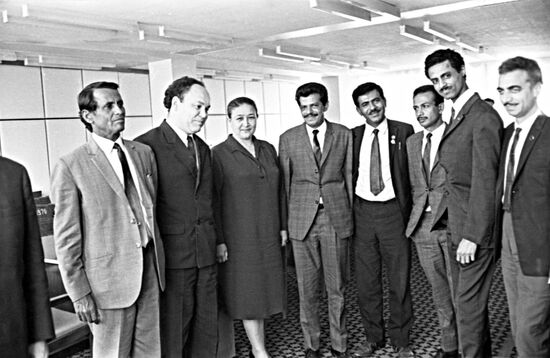 People's Front of South Yemen delegation visited USSR