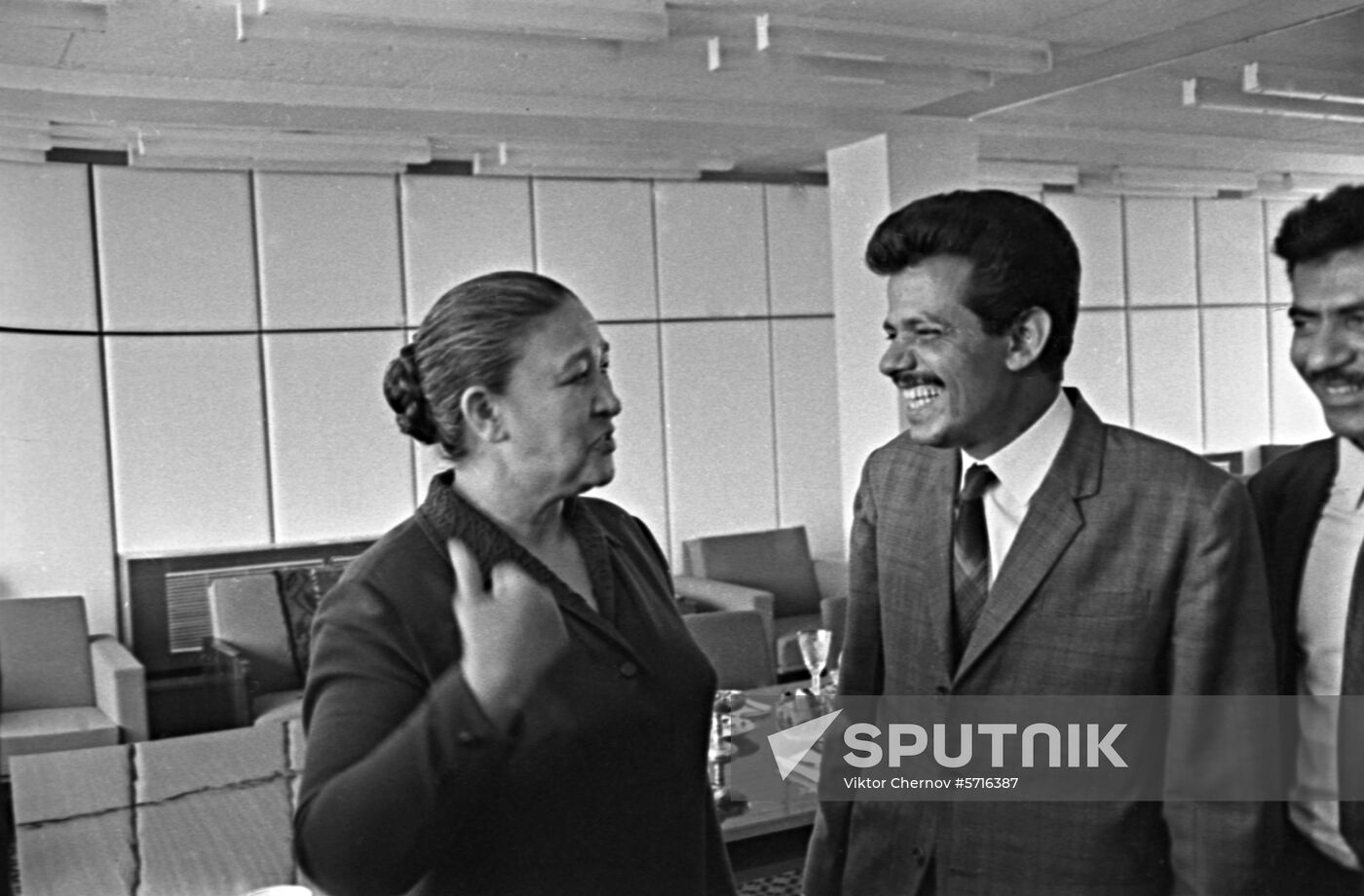 People's Front of South Yemen delegation visited USSR