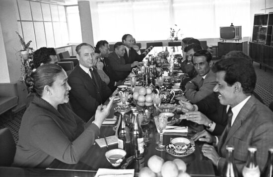 People's Front of South Yemen delegation visited USSR