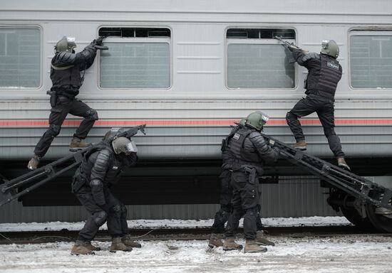 Russia Penitentiary Service Drills
