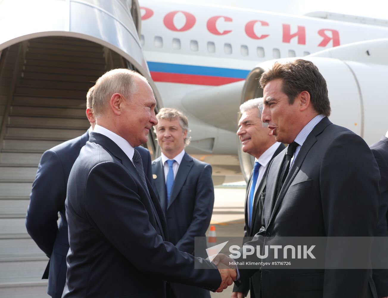 President Vladimir Putin's visit to Argentina