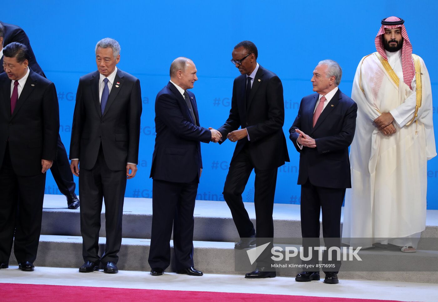 President Vladimir Putin's visit to Argentina