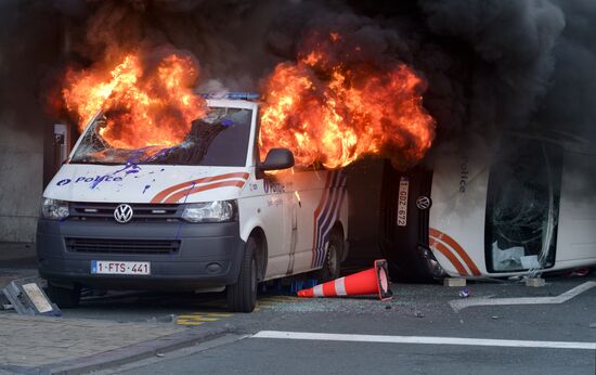 Belgium Fuel Prices Protests