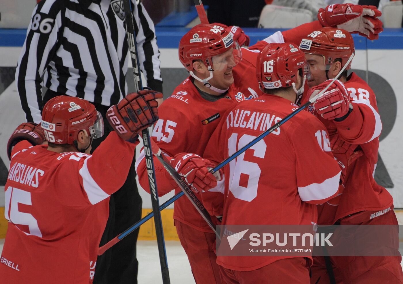 Russia Ice Hockey Spartak - CSKA