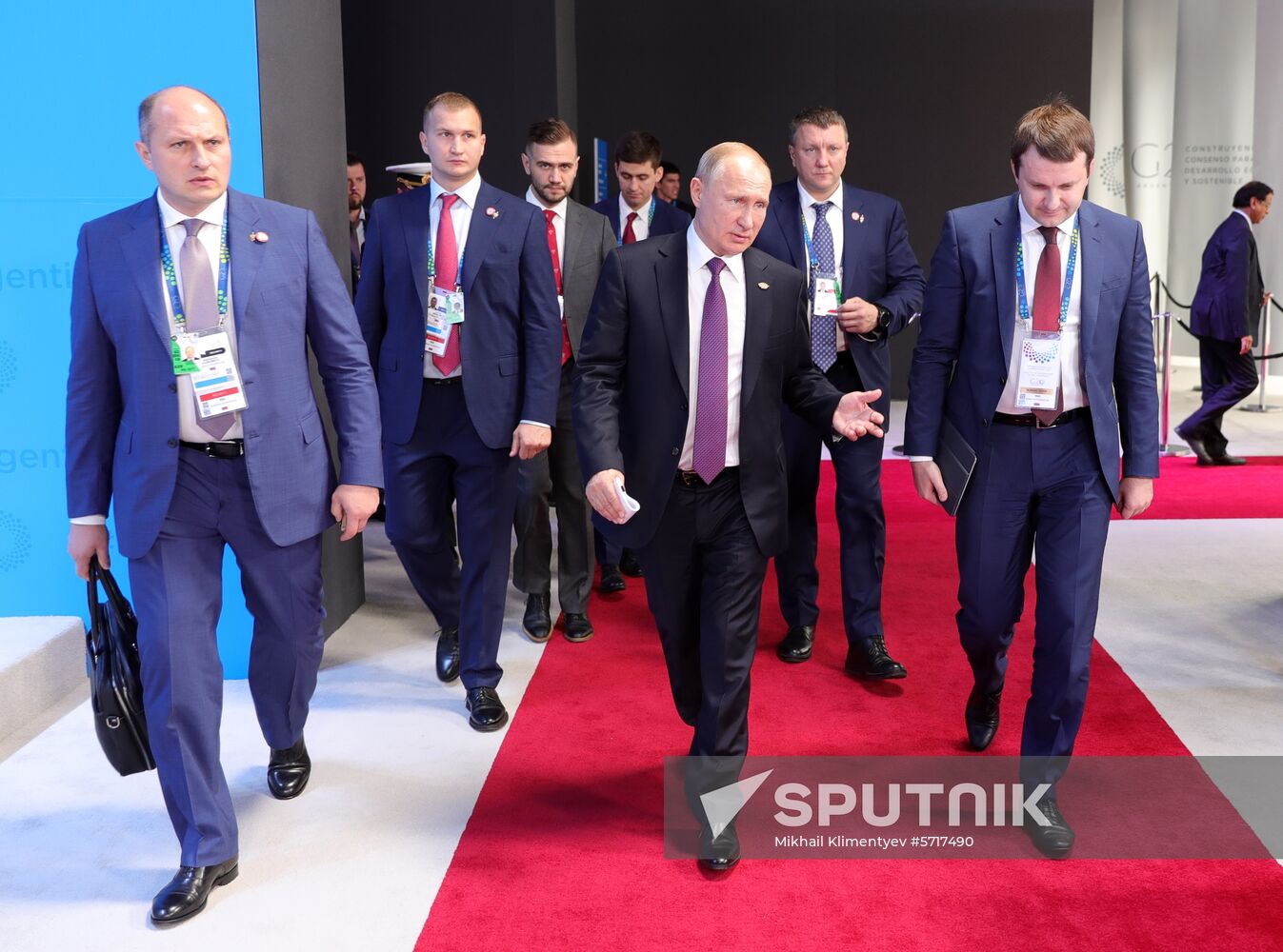 President Vladimir Putin's visit to Argentina. Day two