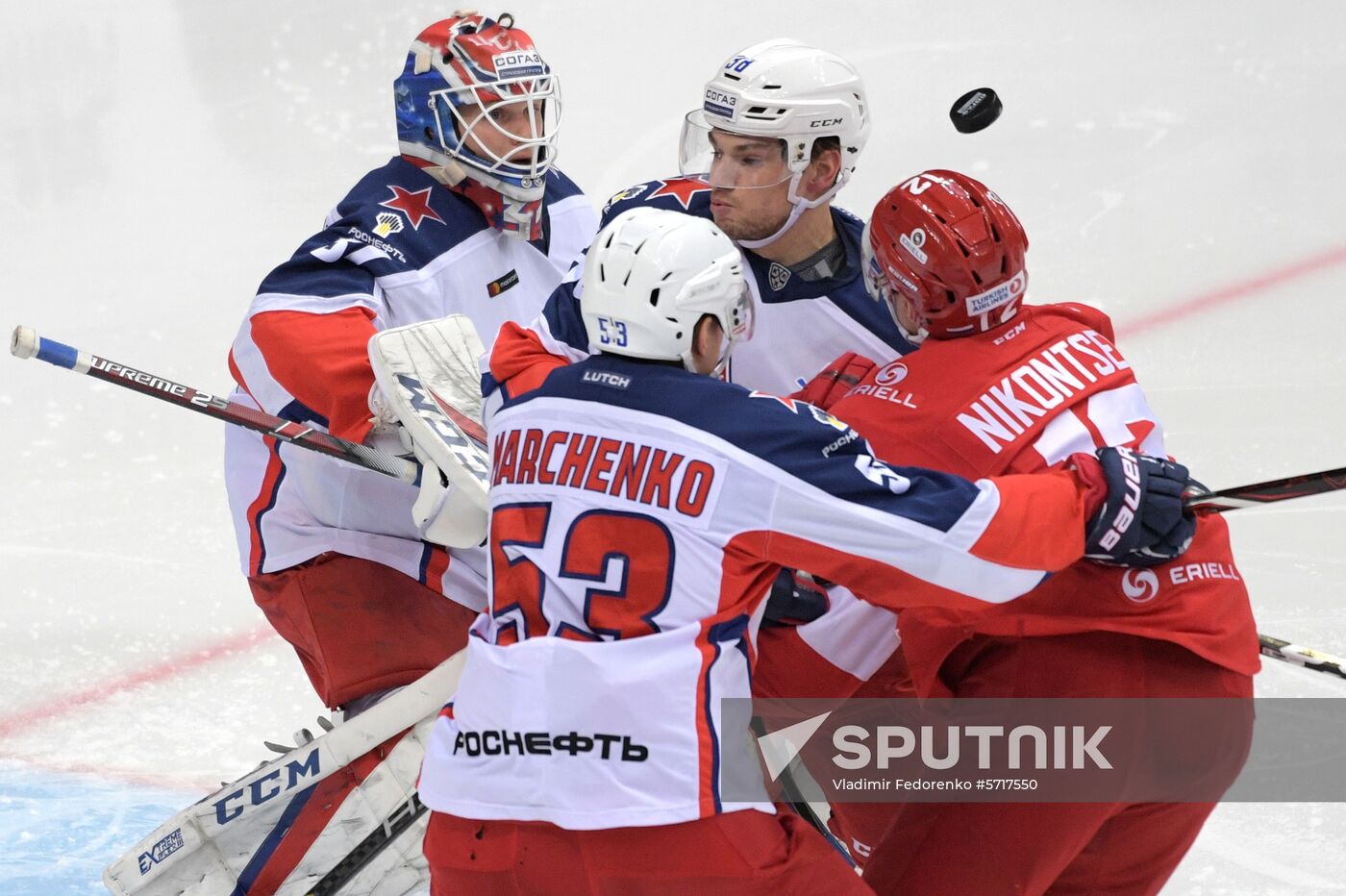 Russia Ice Hockey Spartak - CSKA