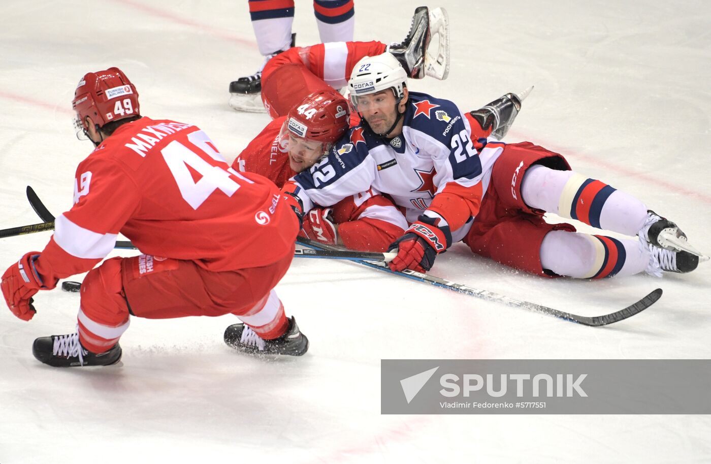 Russia Ice Hockey Spartak - CSKA