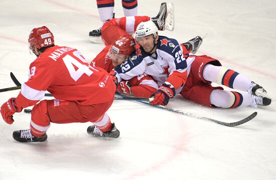 Russia Ice Hockey Spartak - CSKA