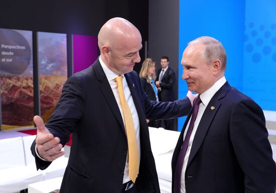 President Vladimir Putin's visit to Argentina. Day two