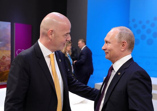 President Vladimir Putin's visit to Argentina. Day two
