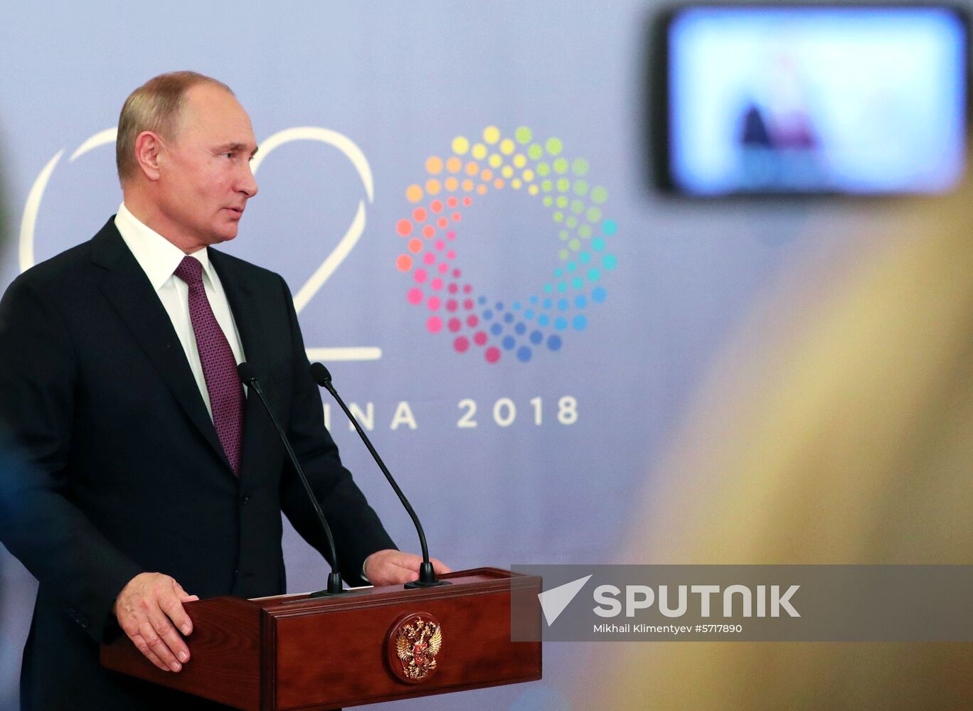 President Vladimir Putin's visit to Argentina. Day two