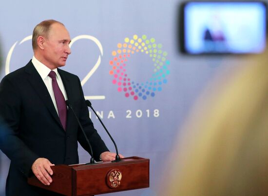 President Vladimir Putin's visit to Argentina. Day two