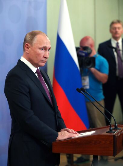 President Vladimir Putin's visit to Argentina. Day two