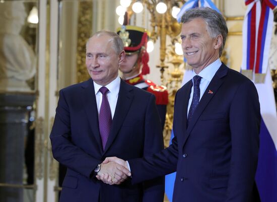 President Vladimir Putin's visit to Argentina. Day two