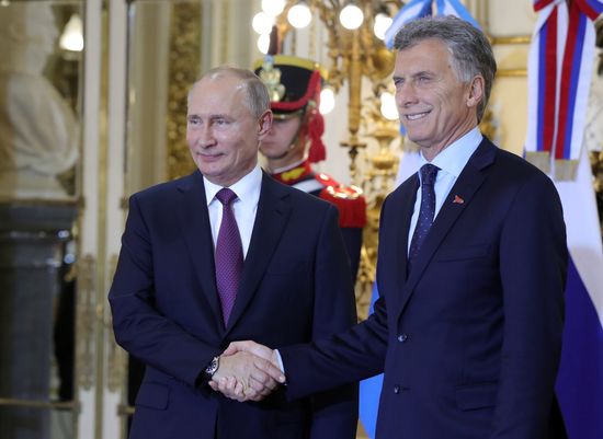 President Vladimir Putin's visit to Argentina. Day two