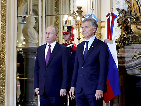 President Vladimir Putin's visit to Argentina. Day two