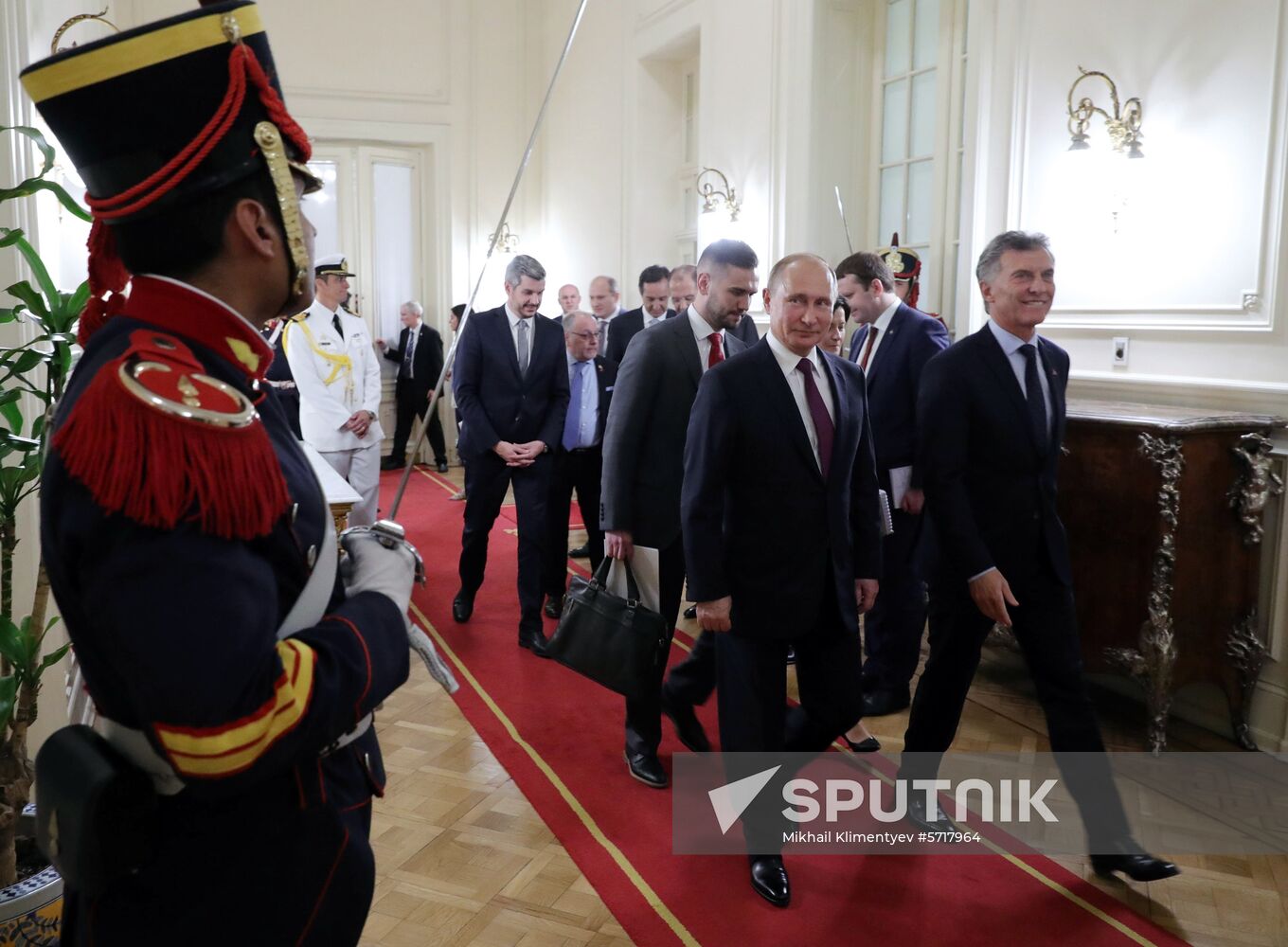 President Vladimir Putin's visit to Argentina. Day two