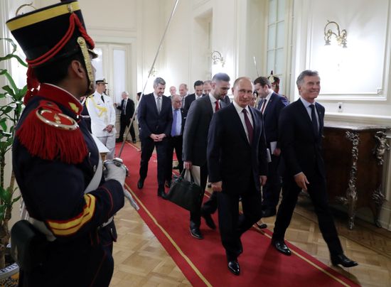 President Vladimir Putin's visit to Argentina. Day two