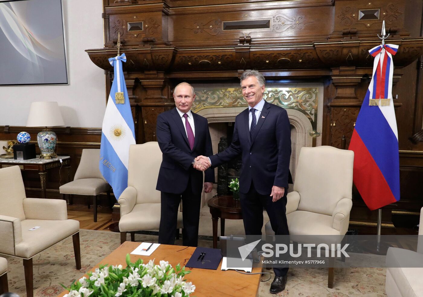 President Vladimir Putin's visit to Argentina. Day two
