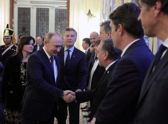 President Vladimir Putin's visit to Argentina. Day two