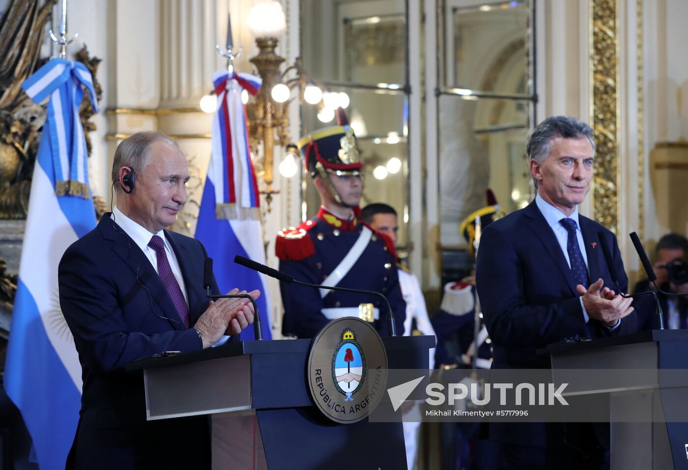 President Vladimir Putin's visit to Argentina. Day two