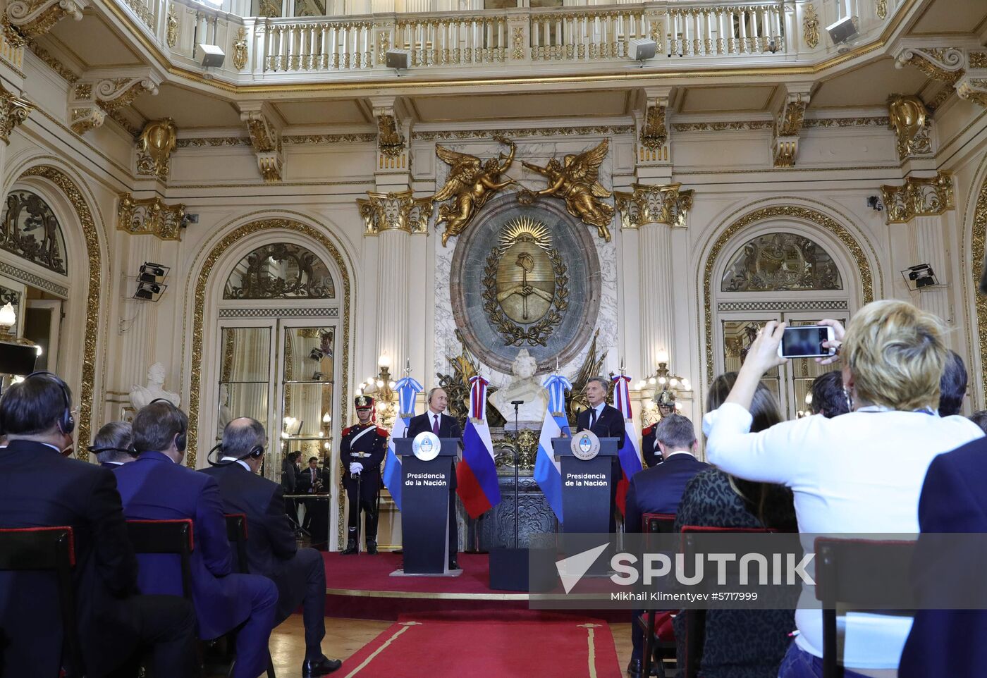 President Vladimir Putin's visit to Argentina. Day two